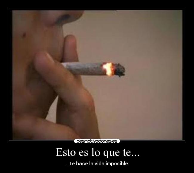 Esto es lo que te... -