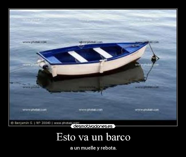 Esto va un barco - 