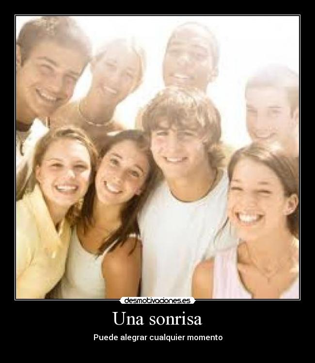 Una sonrisa - 