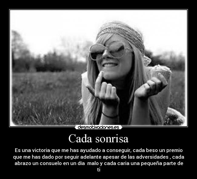 Cada sonrisa -