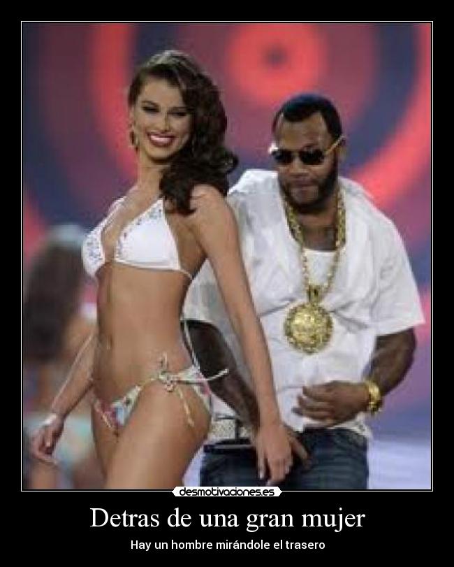 carteles mujer gran mujertraseromirar desmotivaciones