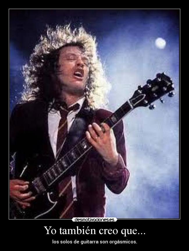 Yo también creo que... -