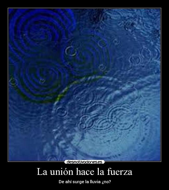 carteles lluvia fuerza union desmotivaciones