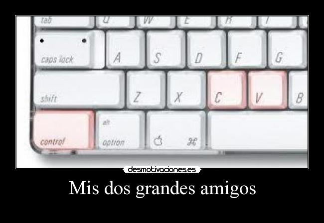 Mis dos grandes amigos -