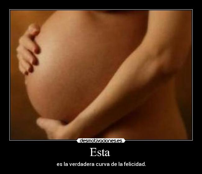 Esta - es la verdadera curva de la felicidad.