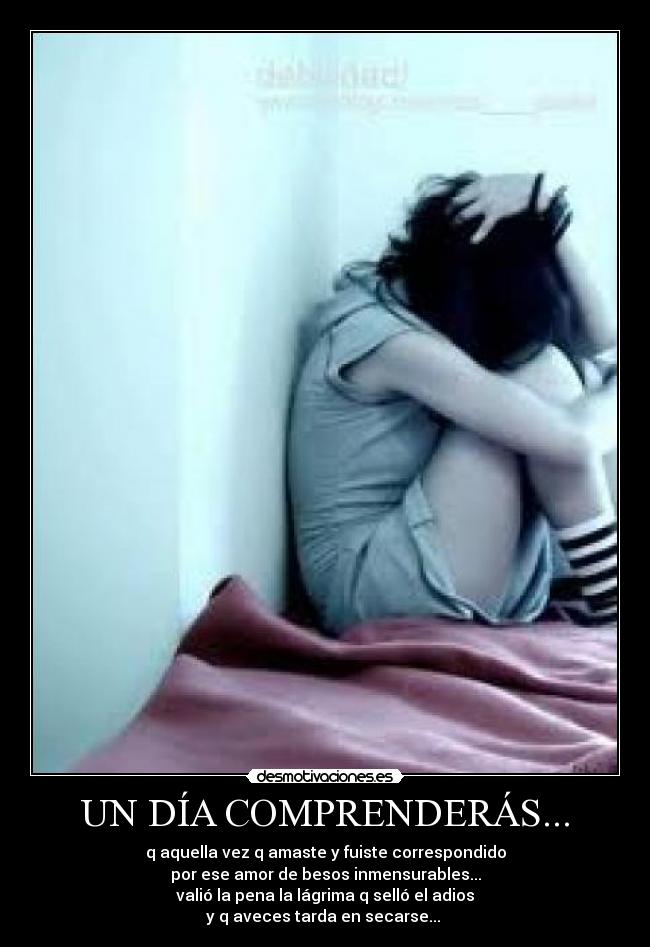 UN DÍA COMPRENDERÁS... - 