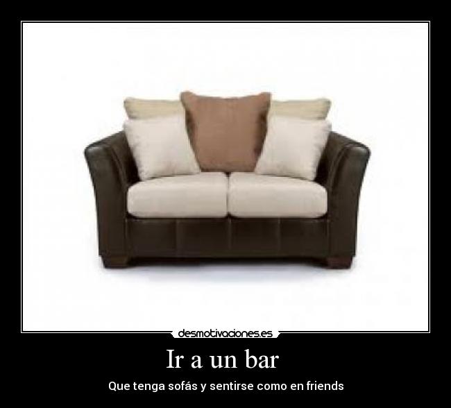 Ir a un bar -