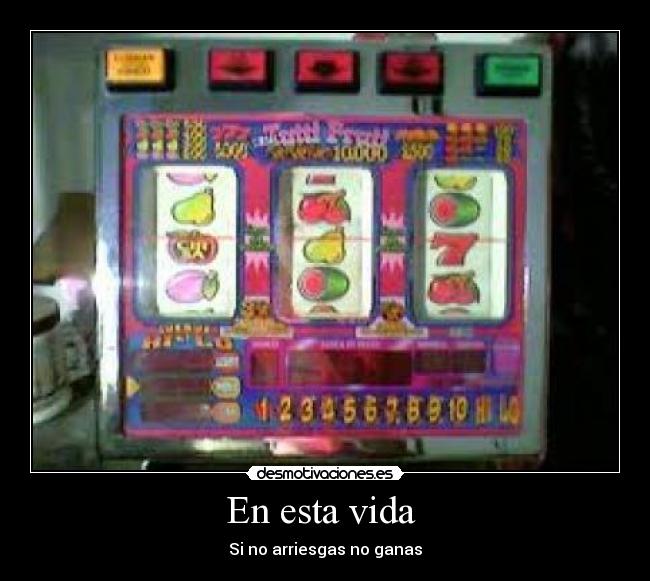 En esta vida - Si no arriesgas no ganas