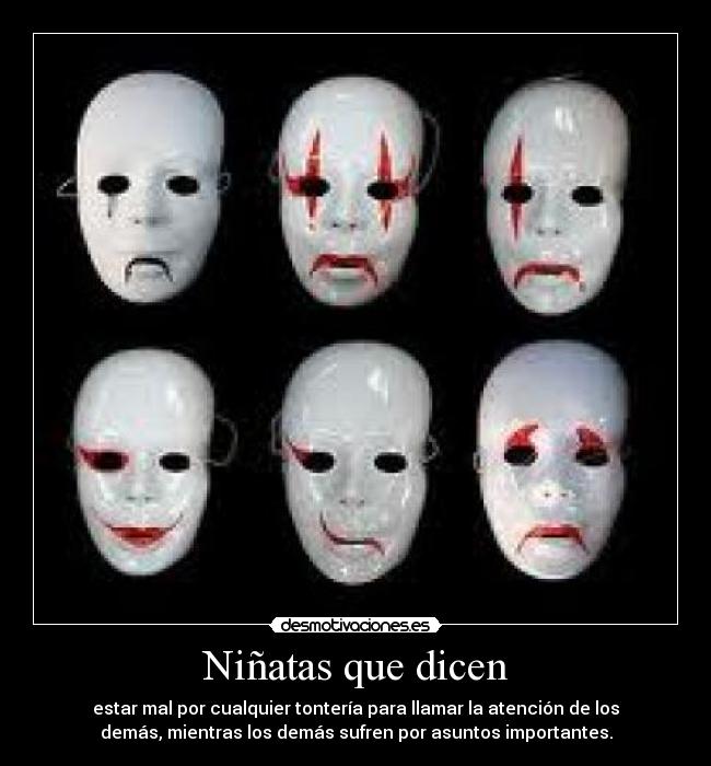 Niñatas que dicen -