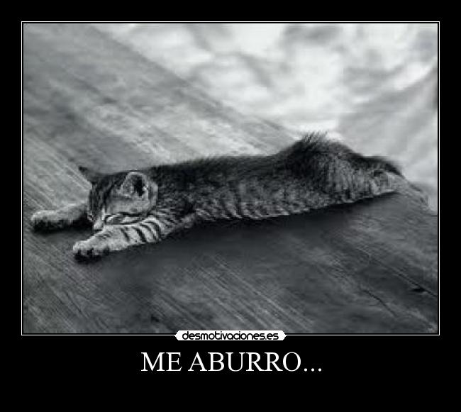 ME ABURRO... -