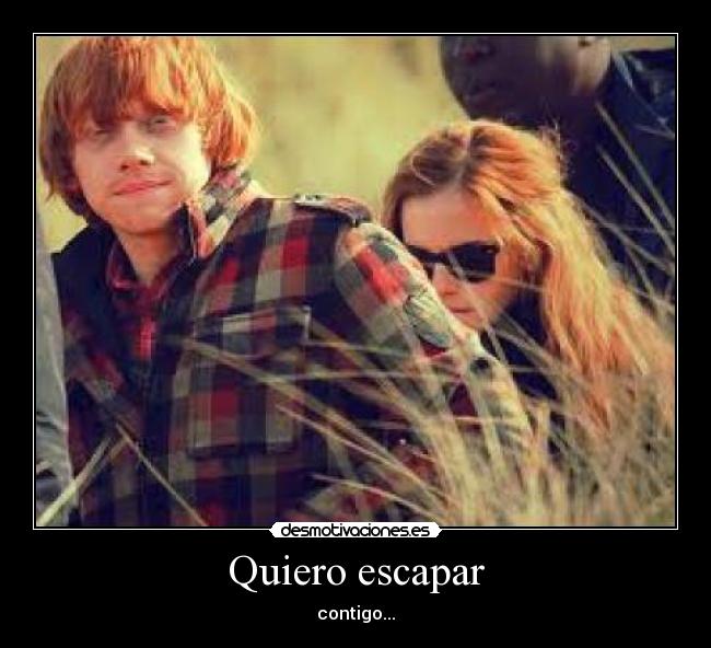 Quiero escapar -