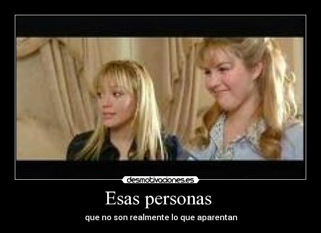 Esas personas -