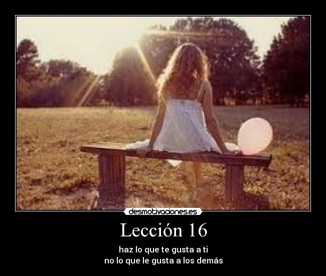 Lección 16 -
