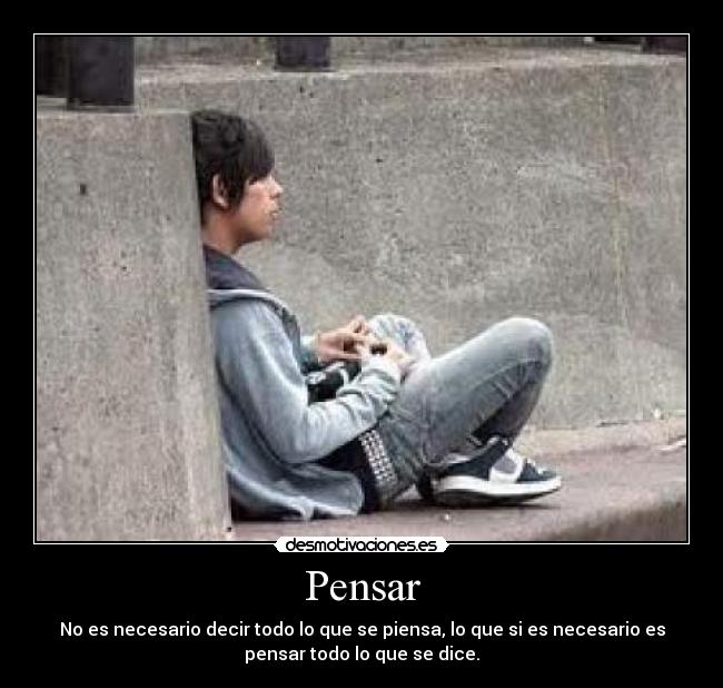Pensar -