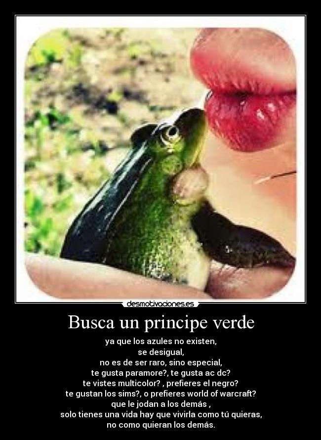 Busca un principe verde -
