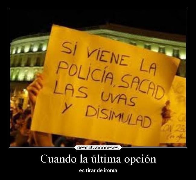 carteles ironia desmotivaciones