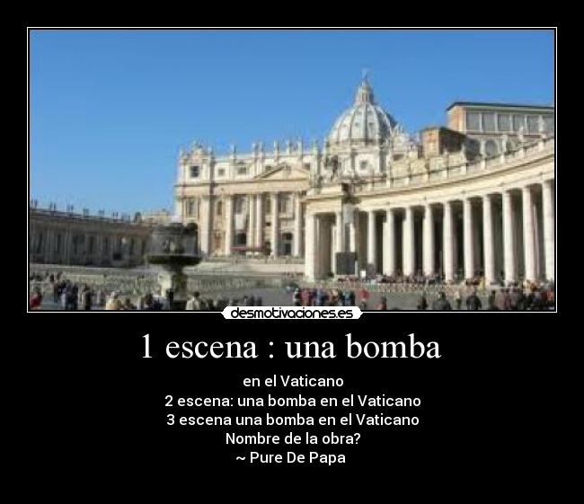 1 escena : una bomba -