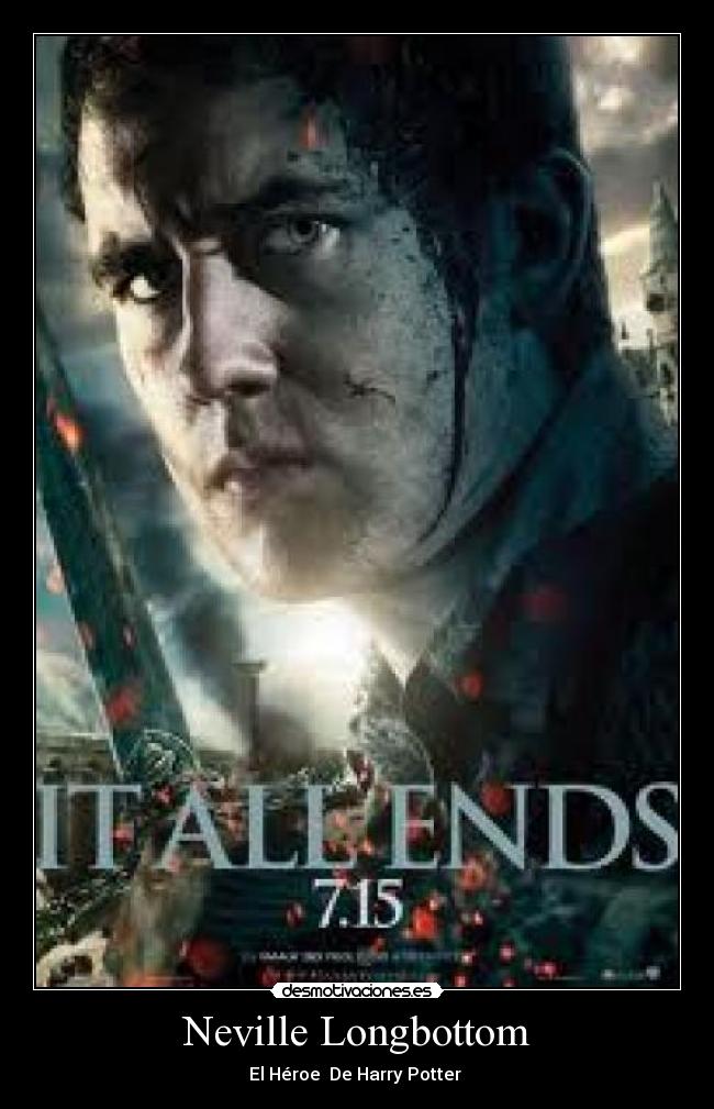 Neville Longbottom - El Héroe  De Harry Potter 