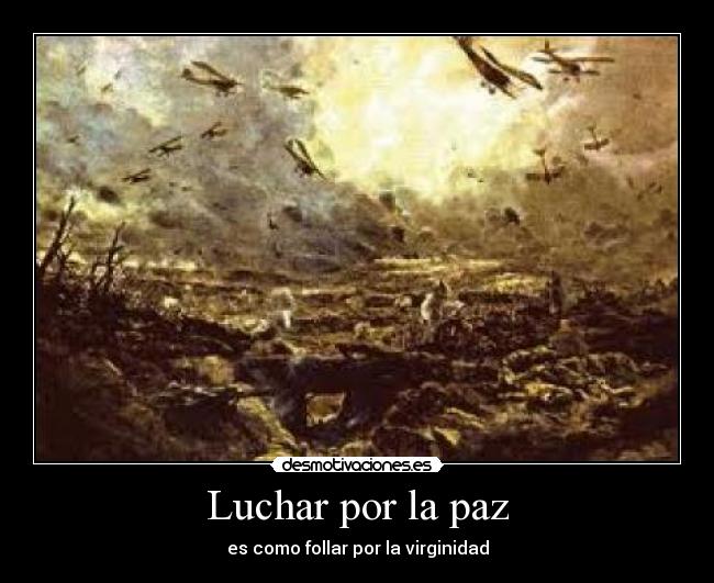 Luchar por la paz -