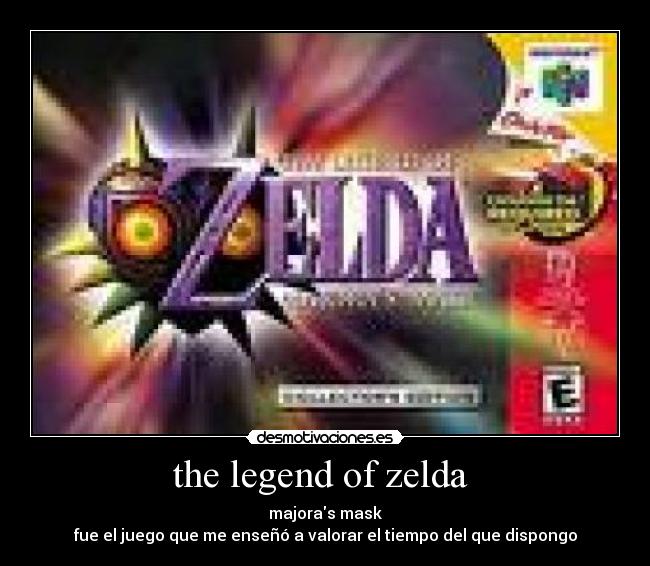 the legend of zelda  - majoras mask
fue el juego que me enseñó a valorar el tiempo del que dispongo