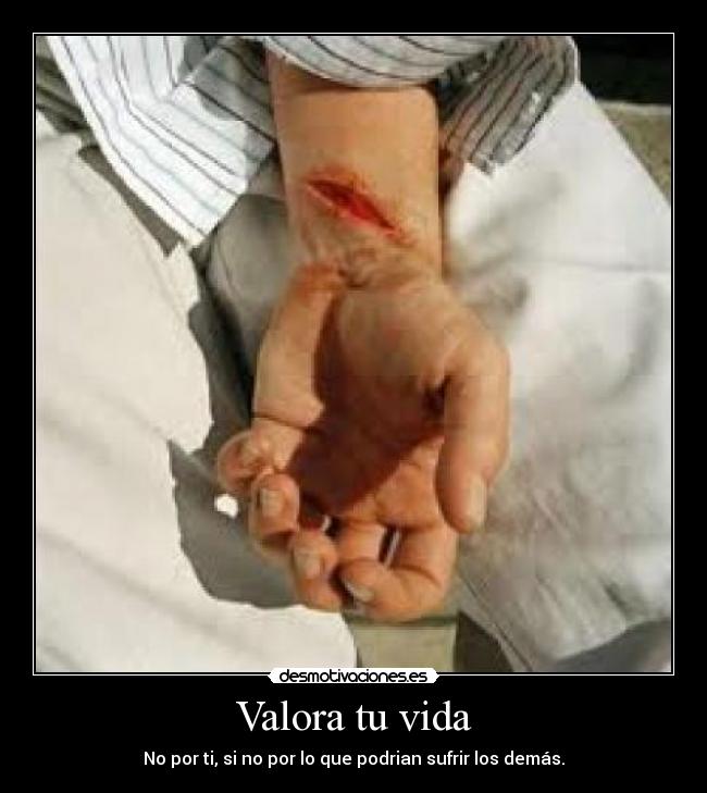 Valora tu vida - 