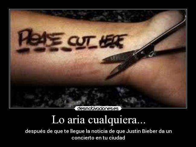 Lo aria cualquiera... -