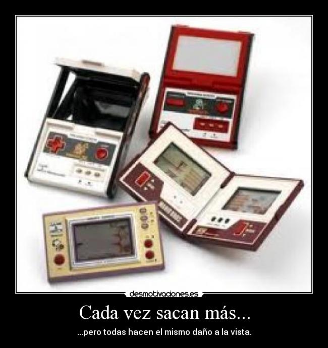 Cada vez sacan más... -