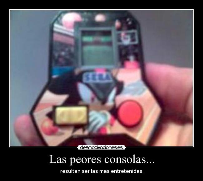 Las peores consolas... - 