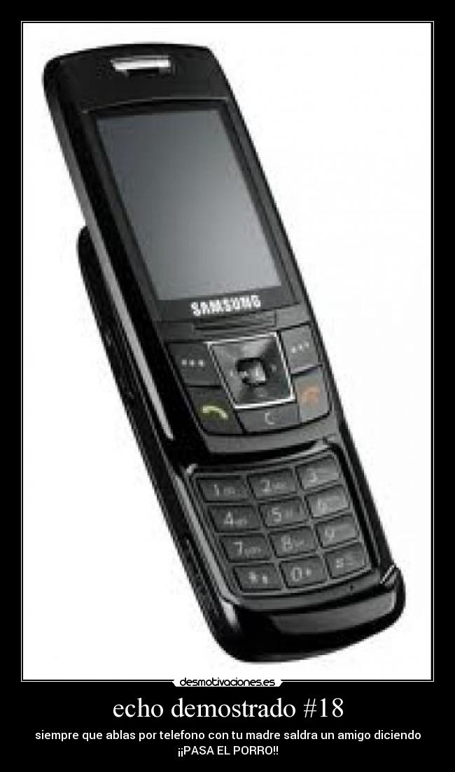 echo demostrado #18 - 