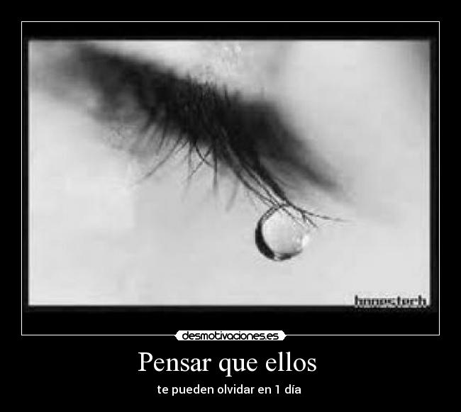 Pensar que ellos  - 