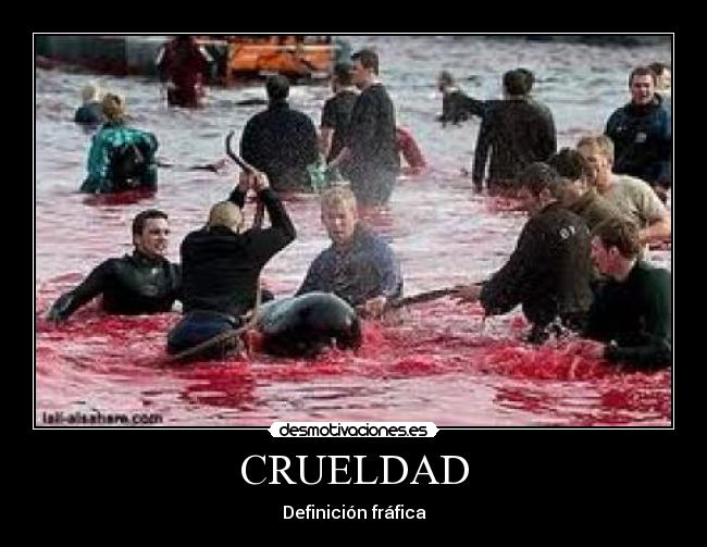CRUELDAD - Definición fráfica