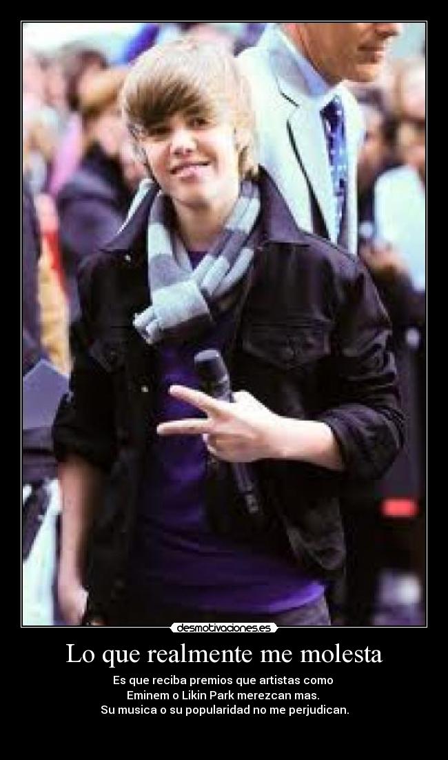 Lo que realmente me molesta - 