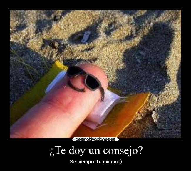 ¿Te doy un consejo? - 