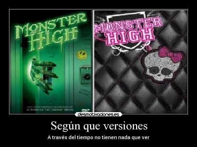 carteles segun que versiones desmotivaciones