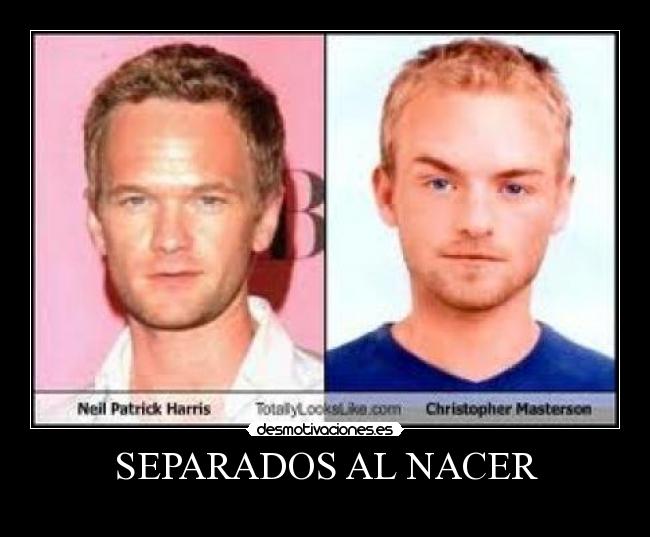 SEPARADOS AL NACER -