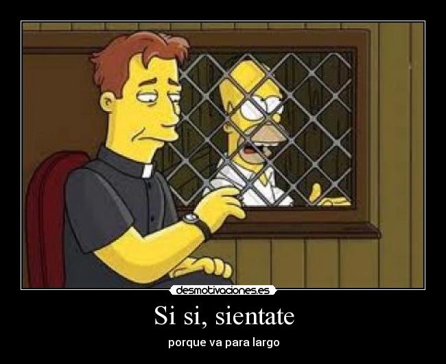 carteles homer iglesia desmotivaciones