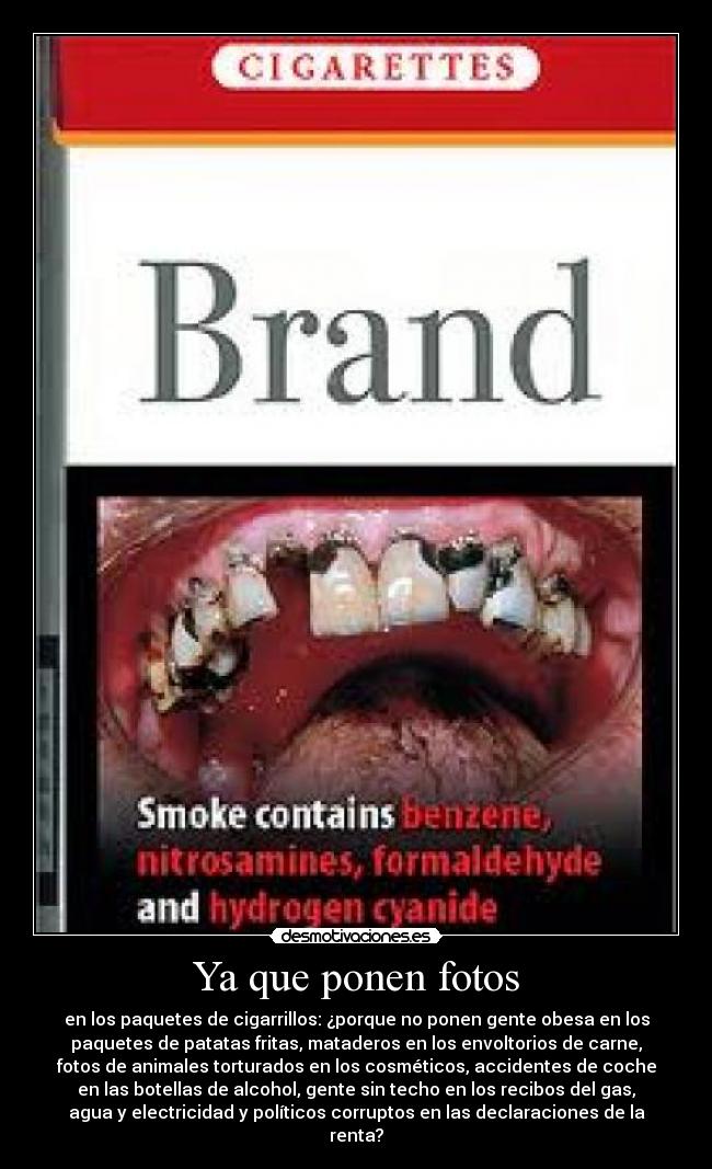carteles tabaco desmotivaciones