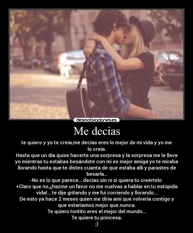 Me decias - 