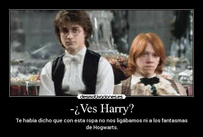 -¿Ves Harry? -