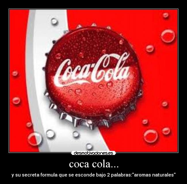 coca cola... - 