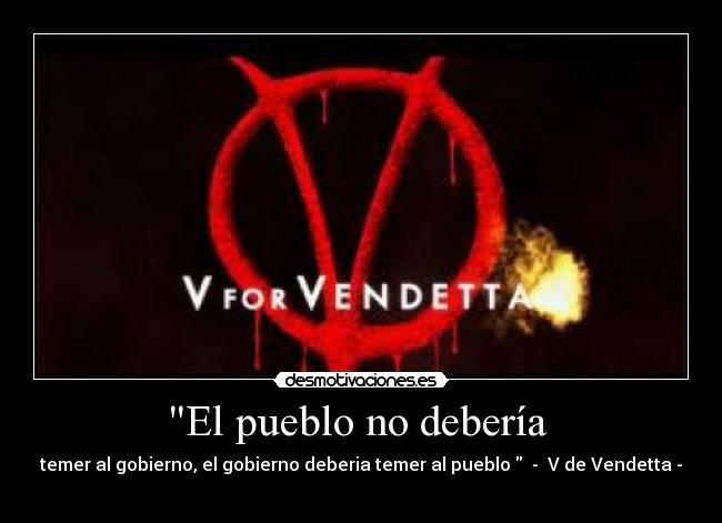 El pueblo no debería -