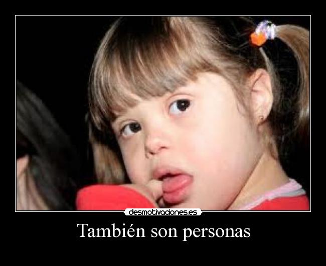También son personas -