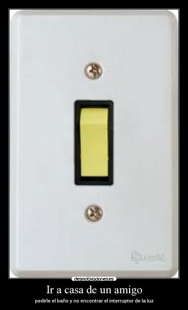 Ir a casa de un amigo -