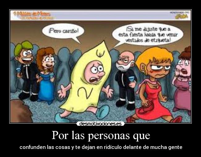 Por las personas que - 