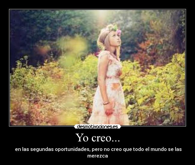 Yo creo... - 