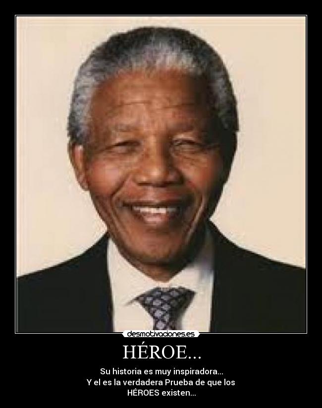 HÉROE... - Su historia es muy inspiradora...
Y el es la verdadera Prueba de que los
HÉROES existen...