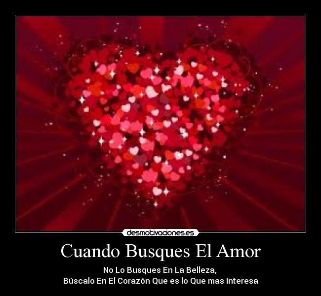 Cuando Busques El Amor -