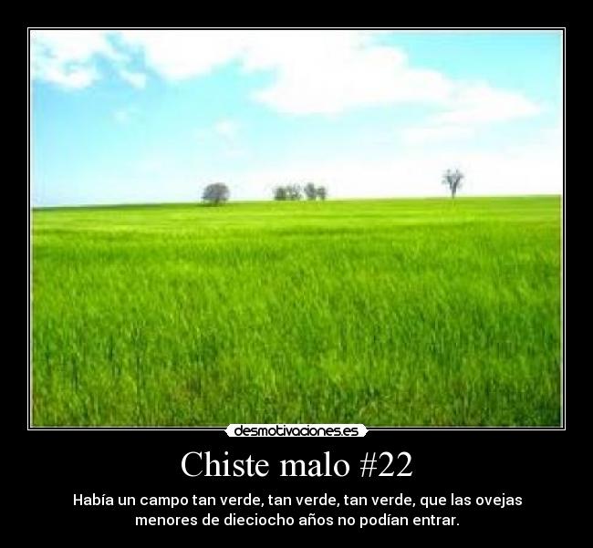 Chiste malo #22 -