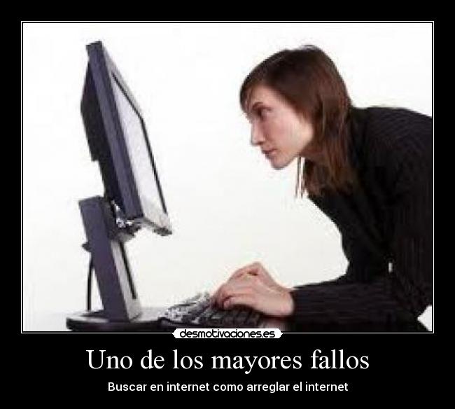 Uno de los mayores fallos - 