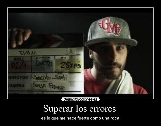 Superar los errores  - 